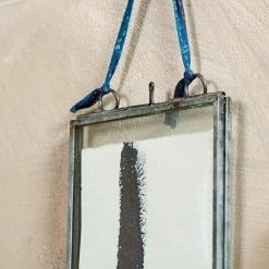 Nkuku Medium Portrait Frame In Zinc