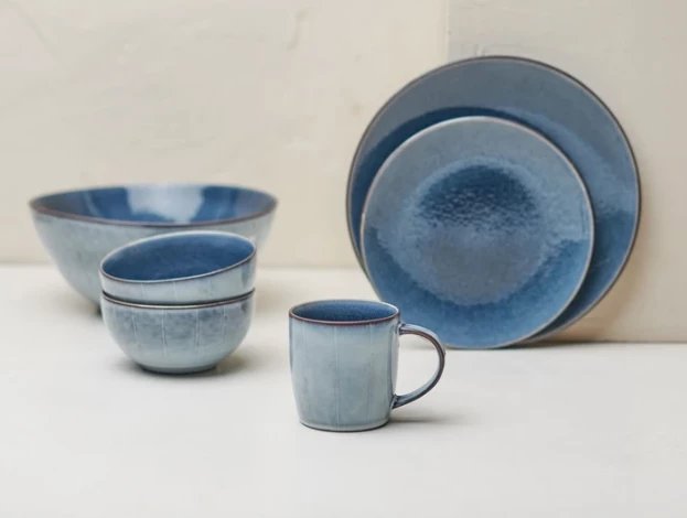 Nkuku Dakara Grey Navy Serving Bowl 3 Nkuku Dakara Grey Navy Serving Bowl