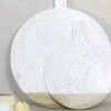 Nkuku NKUKU BWARI ROUND MARBLE BOARD 41 X 32 X 2 CM