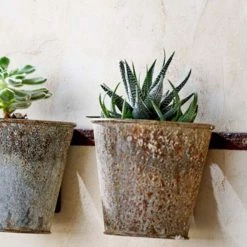 Nkuku Abari Wall Hung Triple Planter