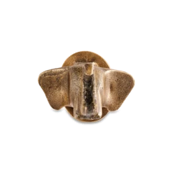 Nkuku Elephant Door Knocker Antique Brass