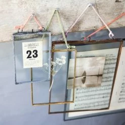 Nkuku Xl Brass Kiko Frame Landscape 29 X 36 Cm