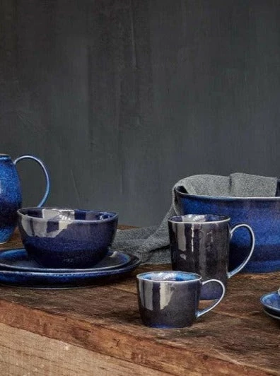 Nkuku Dana Tall Indigo Sky Mug With Handle 1 Nkuku Dana Tall Indigo Sky Mug With Handle