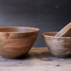 Nkuku Indus Wooden Bowl Small 5 Nkuku Indus Wooden Bowl Small