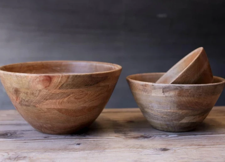 Nkuku Indus Wooden Bowl Small 3 Nkuku Indus Wooden Bowl Small