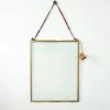 Nkuku Extra Large Antique Brass Kiko Frame 36 x 29 cm - Portrait