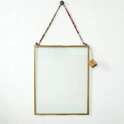 Nkuku Extra Large Antique Brass Kiko Frame 36 x 29 cm - Portrait