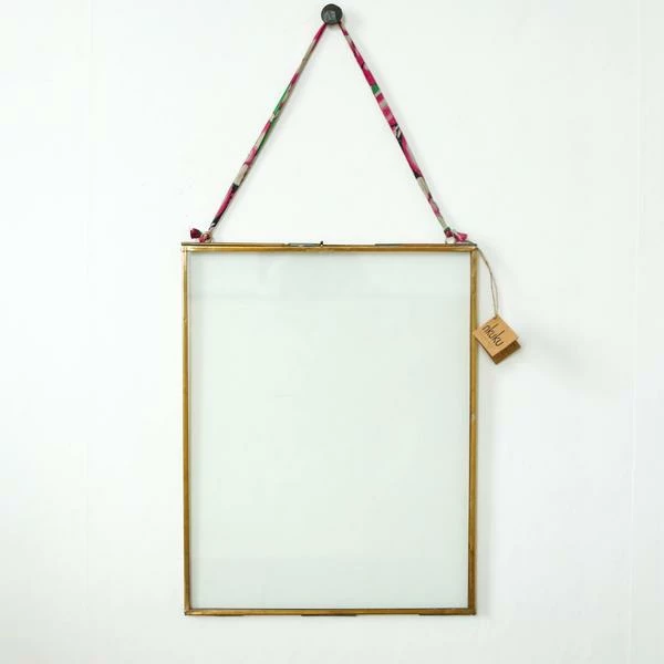 Nkuku Extra Large Antique Brass Kiko Frame 36 x 29 cm - Portrait 1 Nkuku Extra Large Antique Brass Kiko Frame 36 x 29 cm - Portrait