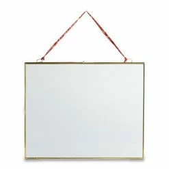 Nkuku Landscape Antique Brass Kiko Frame - 8 X 10 Inches