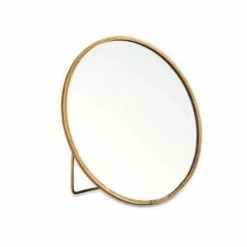 Nkuku Kiko Large Brass Standing Mirror