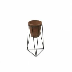 Nkuku Jara Terracotta Planter with Stand 7 Nkuku Jara Terracotta Planter with Stand