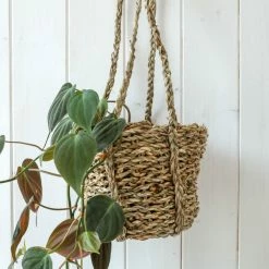 Nkuku Sangdi Seagrass Hanging Planter - Small
