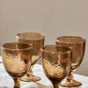 Nkuku Smoke Brown Yala Wine Glass - Set Of 4