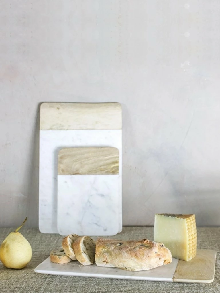 Nkuku Large Bwari Long Marble Board In White Mango 3 Nkuku Large Bwari Long Marble Board In White Mango