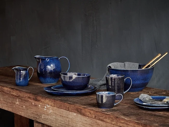 Nkuku Dana Indigo Mug 2 Nkuku Dana Indigo Mug