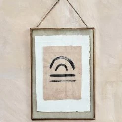 Nkuku Large Brass Frame Portrait