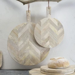 Nkuku Nalbari Mango Wood Pizza Board Large