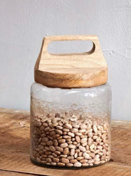 Nkuku Kitto Storage Jar With Lid Small 1 Nkuku Kitto Storage Jar With Lid Small