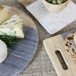 Nkuku Bwari Short Marble Board White