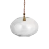 Nkuku Otoro Glass Pendant Light