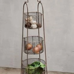 Nkuku Inkollu Three Tiered Storage Stand