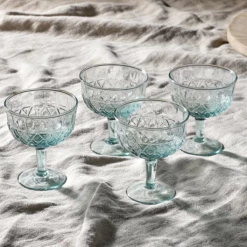 Nkuku Karala Champagne Glass Set Of 4