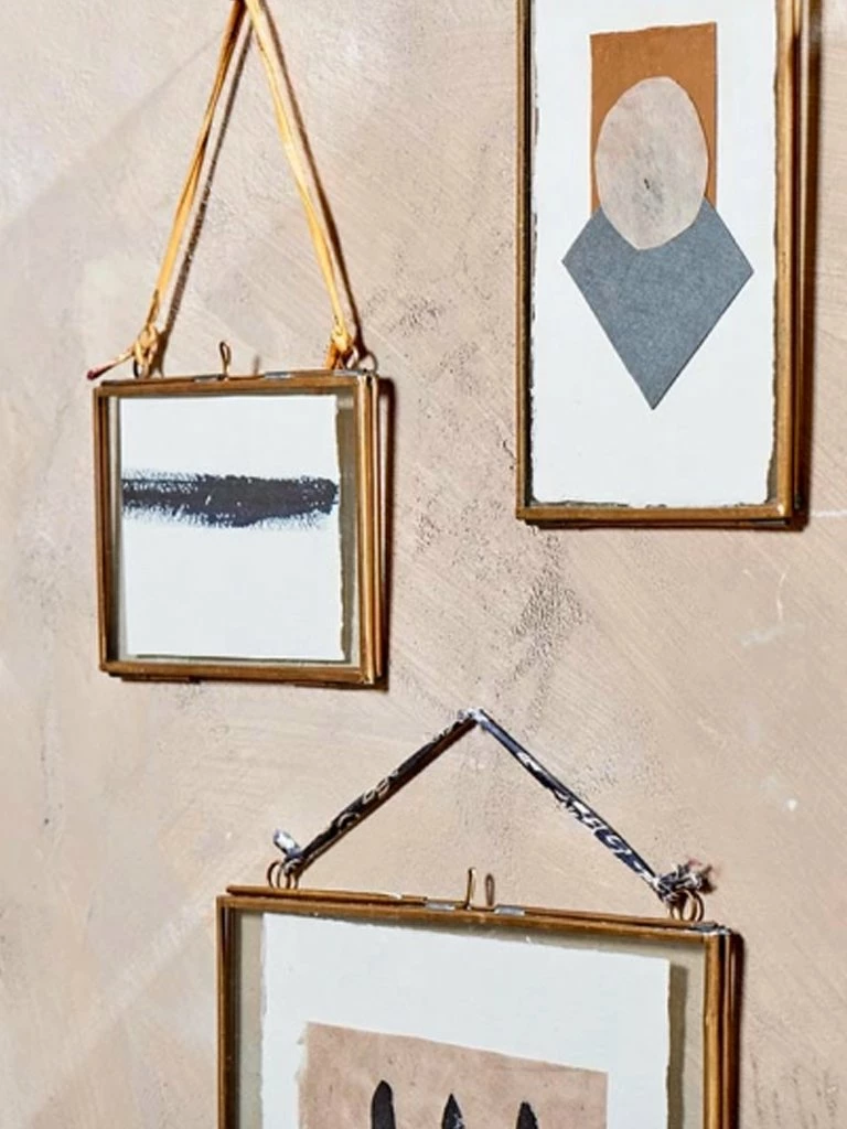 Nkuku Kiko Medium Landscape Frame In Zinc 2 Nkuku Kiko Medium Landscape Frame In Zinc