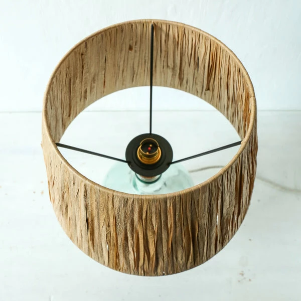 Nkuku Sandesh Raffia Lampshade - Medium 2 Nkuku Sandesh Raffia Lampshade - Medium