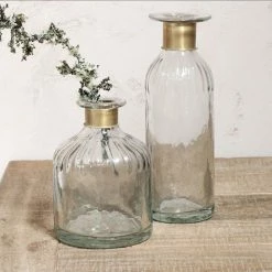 Nkuku Chara Hammered Bottle