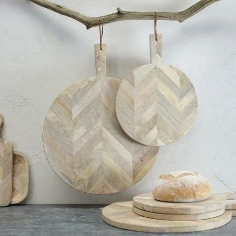 Nkuku Large Herringbone Pizza Board 4 Nkuku Large Herringbone Pizza Board