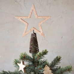 Nkuku Natural Mango Wood Chana Tree Topper 3 Nkuku Natural Mango Wood Chana Tree Topper