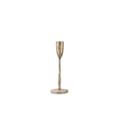 Nkuku Small Mbata Brass Candlestick