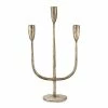 Nkuku Antique Brass Mbata Candelabra Candleholder