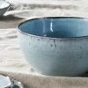 Nkuku Dusty Blue Malia Serving Bowl - One Size