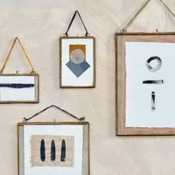 Nkuku Medium Landscape Frame In Antique Brass 5 Nkuku Medium Landscape Frame In Antique Brass