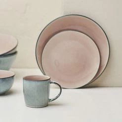 Nkuku Bao Dusky Pink Ceramic Side Plate