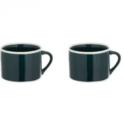 Nkuku Datia Mug Teal Set Of Two