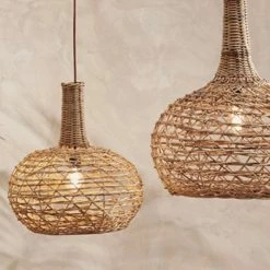 Nkuku Beru Rattan Lampshade Small