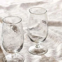 Nkuku Yala Glass In Clear - Set Of 4