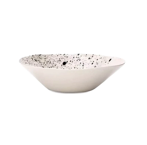 Nkuku Ama Splatter Serving Bowl - Small 1 Nkuku Ama Splatter Serving Bowl - Small