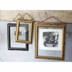 Nkuku Small Kariba Antique Brass Frame