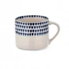 Nkuku Small Indigo Drop Mug
