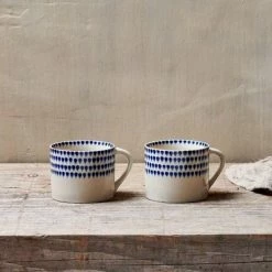 Nkuku Indigo Drop Mug Small