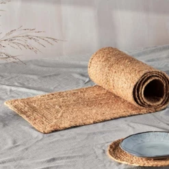 Nkuku Braided Hemp Table Runner