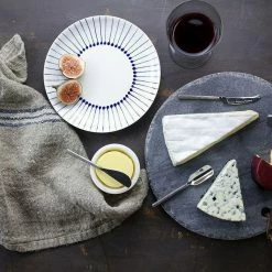 Nkuku Set of 4 Brushed Silver Cheese Knives 9 Nkuku Set of 4 Brushed Silver Cheese Knives