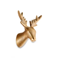 Nkuku Stag Brass Hook