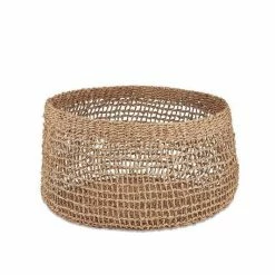 Nkuku Mendi Short Seagrass Basket Large