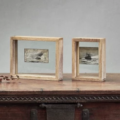 Nkuku Indu Standing Wooden Frame - Mango Wood 3 Nkuku Indu Standing Wooden Frame - Mango Wood