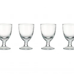 Nkuku Set of 4 Yala Hammered Wine Glass