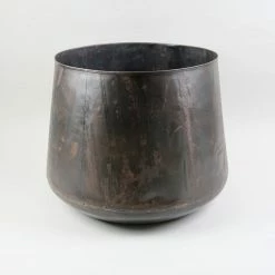 Nkuku Endo Reclaimed Iron Planter - Large 7 Nkuku Endo Reclaimed Iron Planter - Large